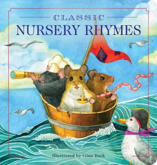 Cover for Gina Baek · Classic Nursery Rhymes Oversized Padded Board Book: A Collection of Limericks and Rhymes for Children! - Oversized Padded Board Books (Board book) (2020)