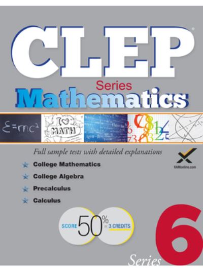 Cover for Sharon A Wynne · CLEP Math Series 2017 (Pocketbok) (2016)