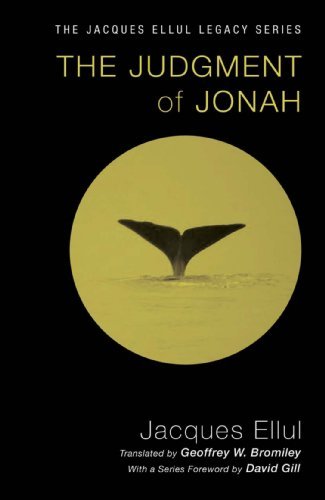 Cover for Jacques Ellul · The Judgment of Jonah: (Jacques Ellul Legacy) (Paperback Book) (2011)