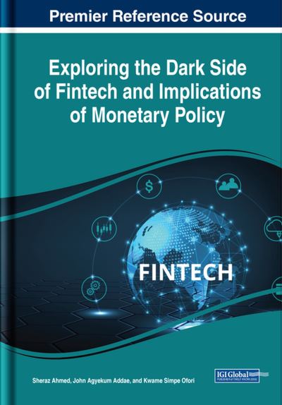 Cover for Sheraz Ahmed · Exploring the Dark Side of FinTech and Implications of Monetary Policy (Book) (2023)