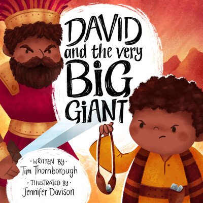 Cover for Tim Thornborough · David and the Very Big Giant - Very Best Bible Stories (Hardcover bog) (2019)