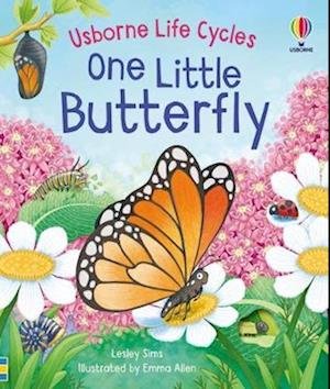 Cover for Lesley Sims · One Little Butterfly - Life Cycles (Board book) (2023)