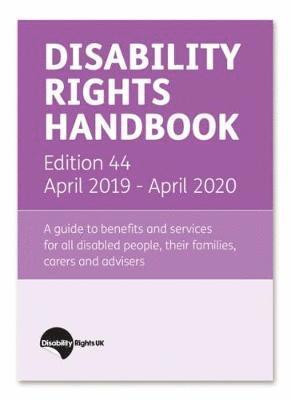 Disability Rights Handbook: April 2019 - April 2020 - Ian Greaves - Books - Disability Rights UK - 9781903335819 - May 1, 2019