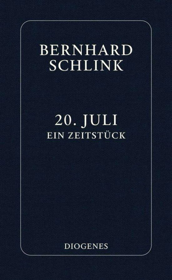 Cover for Schlink · 20. Juli (Book)