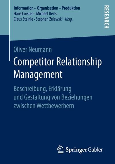 Cover for Neumann · Competitor Relationship Managem (Bog) (2016)