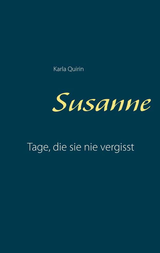 Cover for Quirin · Susanne (Book) (2017)