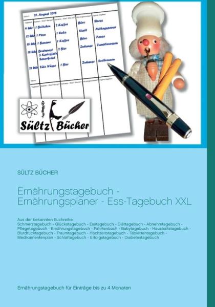 Cover for Sültz · Ernährungstagebuch - Ernährungspl (Book) (2018)