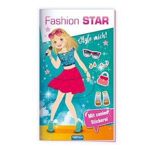 Cover for Trötsch Verlag · Trötsch Malbuch Stickermalbuch Fashion-Star Popstar (Book) (2023)