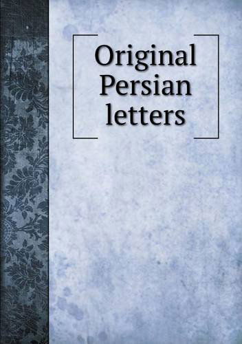 Cover for Charles Stewart · Original Persian Letters (Taschenbuch) (2013)