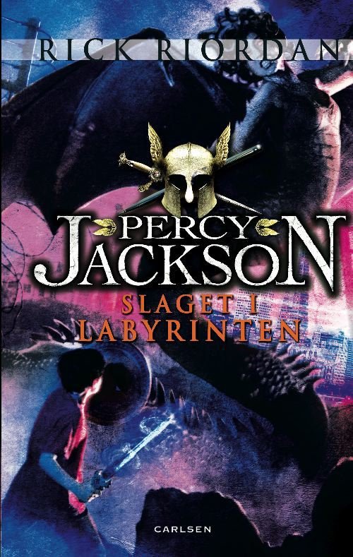 Cover for Rick Riordan · Percy Jackson: Percy Jackson 4 - Slaget i labyrinten (Innbunden bok) [1. utgave] [Indbundet] (2011)