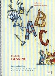 Cover for Dorthe Klint Petersen; Ina Borstrøm · Den første læsning: Den første læsning 1.kl. Lærervejledning til Bogstavbogen og Skrivebogen / Web (Sewn Spine Book) [1st edition] (2017)