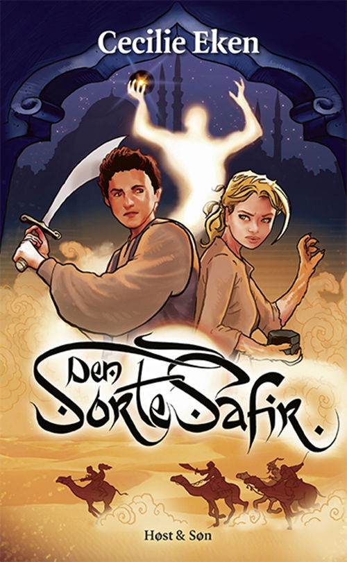 Cover for Cecilie Eken · Den Sorte Safir: Den Sorte Safir (Innbunden bok) [1. utgave] [Indbundet] (2013)