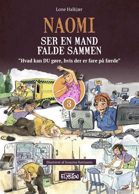 Cover for Lone Halkjær · Naomi: Naomi og en nat med orkan (Hardcover Book) [1th edição] (2020)