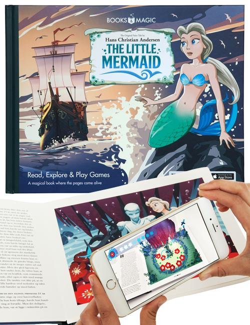 Cover for Hans Christian Andersen · The Little Mermaid - A Magical Augmented Reality Book (Hardcover bog) [1. udgave] (2016)