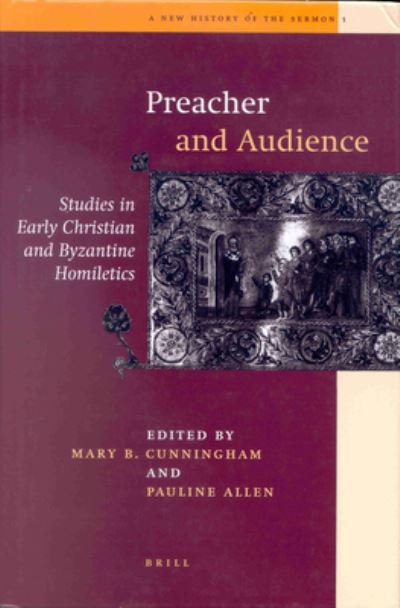 Preacher and Audience - Cunningham - Książki - Brill - 9789004106819 - 30 czerwca 1998