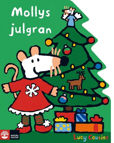 Cover for Lucy Cousins · Molly Mus: Mollys julgran (Board book) (2016)