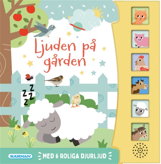 Cover for Ljuden på gården (Board book) (2023)