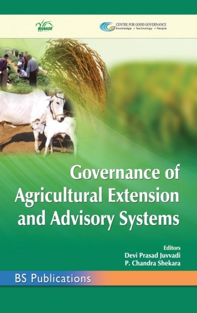 Cover for Devi Prasad Juvvadi · Governance of Agricultural Extension and Advisory Systems (Hardcover Book) (2019)