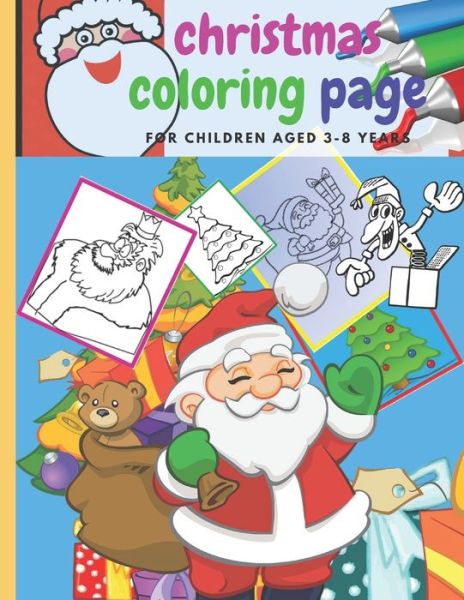 Cover for Santa Claus · Christmas Coloring Page (Taschenbuch) (2020)