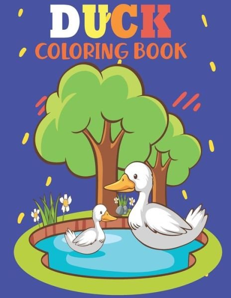 Cover for Sa Book · Duck Coloring Book (Pocketbok) (2021)