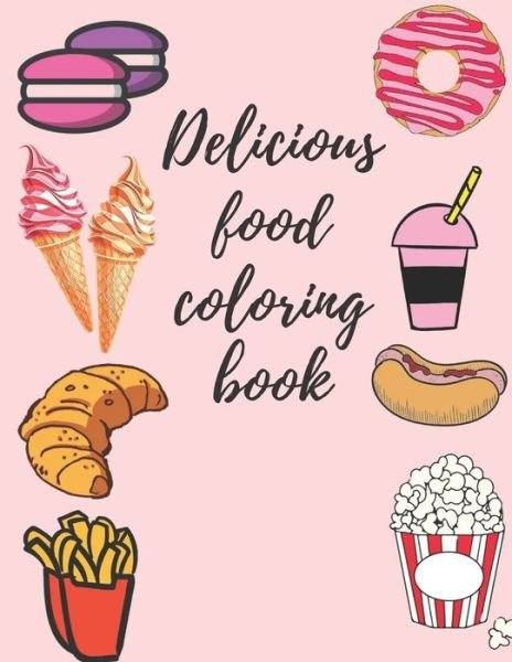 Cover for Gift Joglo For You · Delicious food coloring book (Pocketbok) (2020)