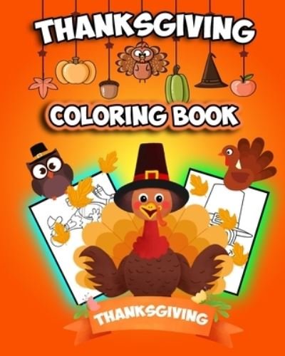 Cover for Chill · Thanksgiving Coloring Book: 50 pages (Paperback Book) (2021)