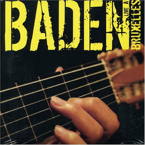 Cover for Baden Powell · Baden Live a Bruxelles (CD) (1990)