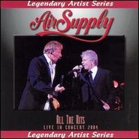 Cover for Air Supply · All the Hits Live (CD) (2015)