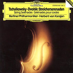 String Serenades - Tchaikovsky / Dvorak - Muzyka - DEUTSCHE GRAMMOPHON - 0028940003820 - 9 sierpnia 1984
