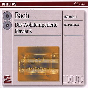 Cover for Friedrich Gulda · Bach: the Well-tempered Clavie (CD) (2001)