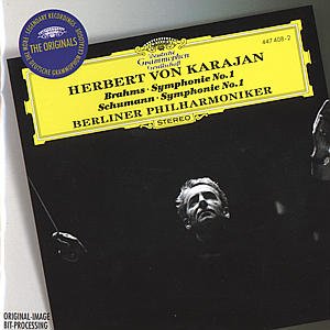 Cover for Karajan Herbert Von / Berlin P · Brahms / Schumann: Symp. N. 1 (CD) (2001)