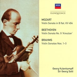 Cover for Beethoven / Mozart / Brahms · Violin Sonatas (CD) (2016)