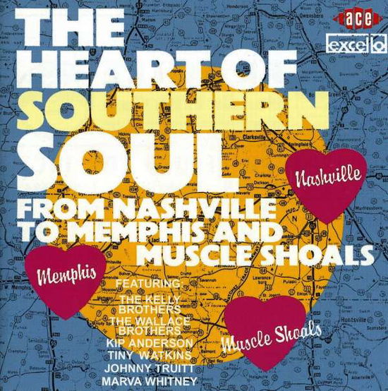 Cover for Heart of Southern Soul / Various · Good Vibrations (CD) (1994)