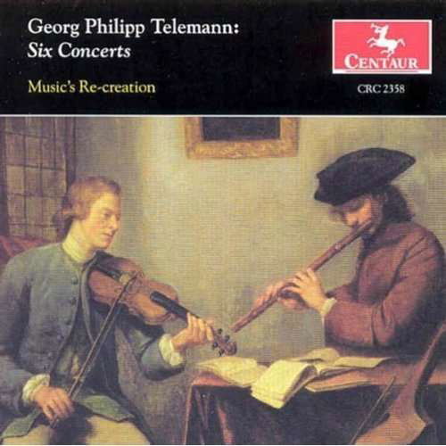 Six Concerts: Music's Recreation - Telemann - Musik - Centaur - 0044747235820 - 12. august 2000