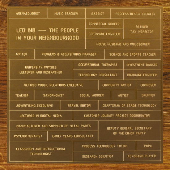 Cover for Led Bib · The People In Your Neighbourhood (CD) (2014)