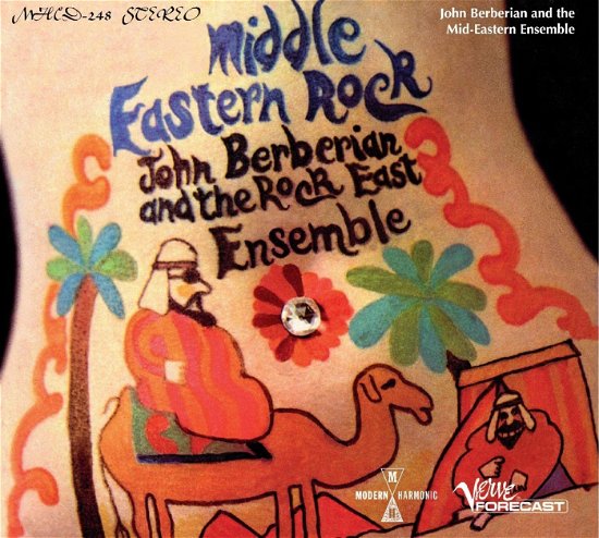 Cover for Berberian, John and The Rock East Ensemble · Middle Eastern Rock (CD) (2022)