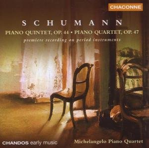 Cover for Schumann / Michelangeli Quartet · Piano Quintet in E-flat / Piano Quartet in E-flat (CD) (2003)