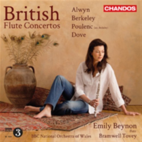Cover for Alwyn / Berkeley / Bbc National Orch / Tovey · British Flute Concertos (CD) (2012)
