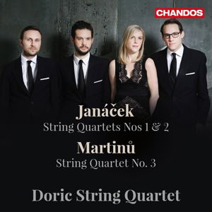 String Quartets - Janacek / Martinu - Musik - CHANDOS - 0095115184820 - 12. März 2015