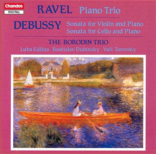 Cover for Ravel / Debussy / Borodin Trio · Piano Trio / Violin Sonata (CD) (1992)