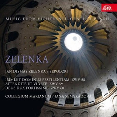Cover for Collegium Marianum · Zelenka: Sepolcri - Music 18Th C. Prague (CD) (2011)