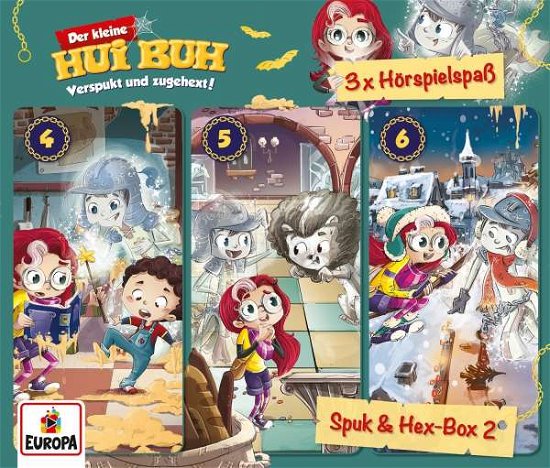 Der Kleine Hui Buh · 002/3er Spuk Und Hex-box (Folgen 4,5,6) (CD) (2019)
