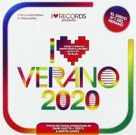 Cover for I Love Verano 2020 / Various (CD) (2019)