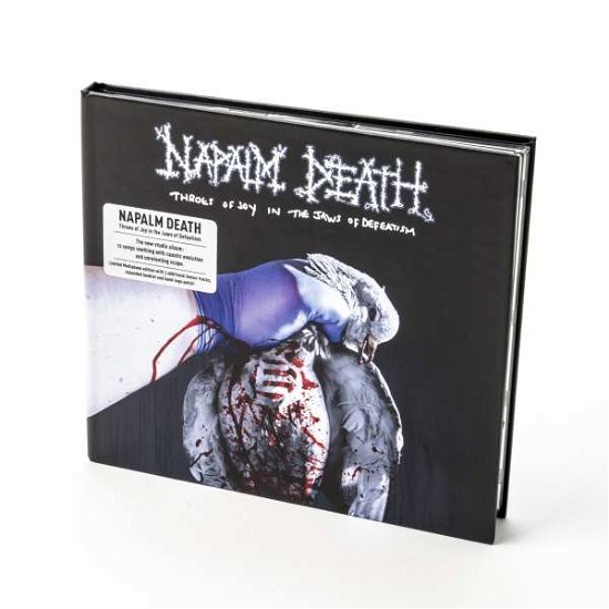 Cover for Napalm Death · Throes of Joy in the Jaws of Defeatism / Ltd. CD Mediabook &amp; Patch (CD) [Limited edition] (2020)