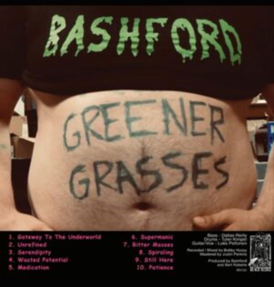 Cover for Bashford · Greener Grasses (LP) (2021)