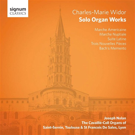 Cover for C.M. Widor · Solo Organ Works (CD) (2017)