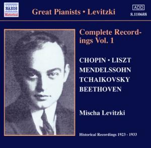 Cover for Mischa Levitzki · Great Pianists: Mischa Levitzki (CD) (2003)