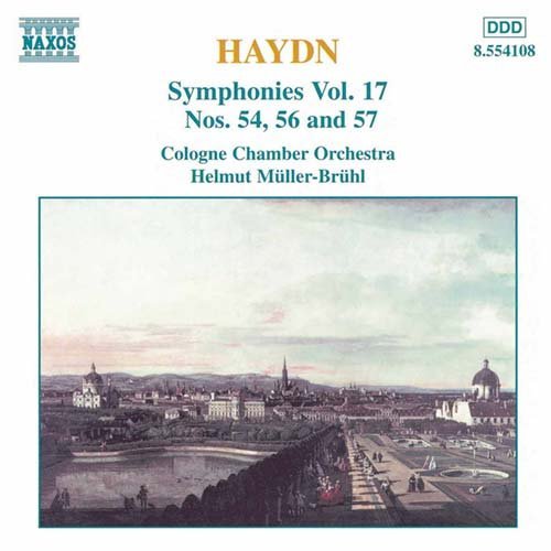 Cover for Haydn / Muller-bruhl / Cologne Co · Symphonies 17 (CD) (1997)