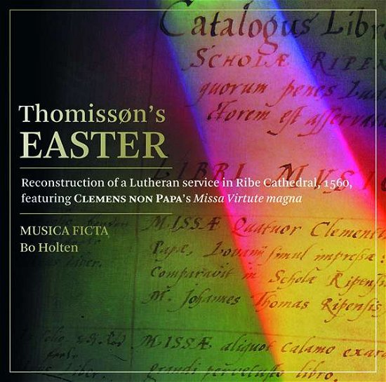 Cover for Musica Ficta / Bo Holten · Thomissons Easter (CD) (2017)