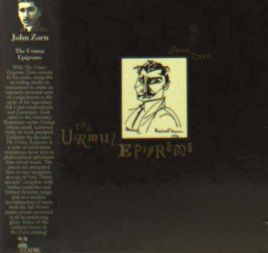 Cover for John Zorn · Urmuz Epigrams (CD) [Digipak] (2018)